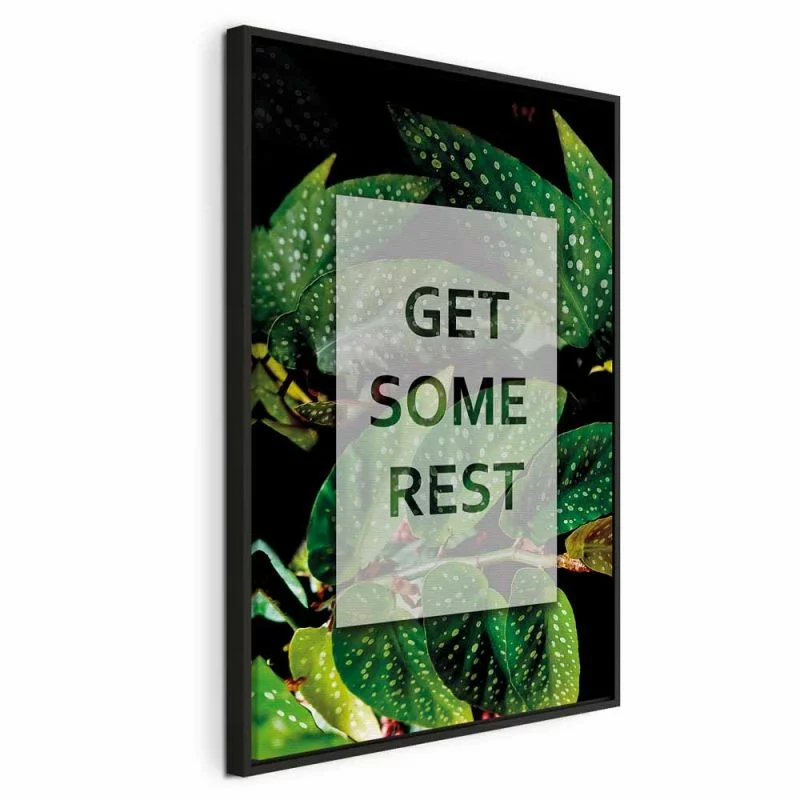Obraz - Get Some Rest (1-częściowy) pionowy - obrazek 1