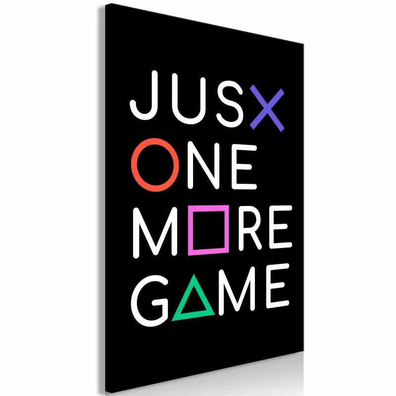 Obraz - Just One More Game (1-częściowy) pionowy - obrazek 1