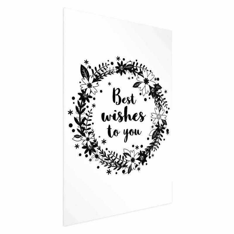 Plakat - Best wishes to you - obrazek 1