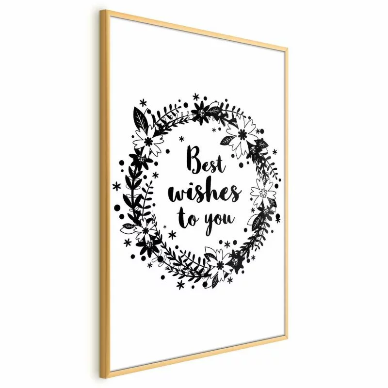 Plakat - Best wishes to you - obrazek 1