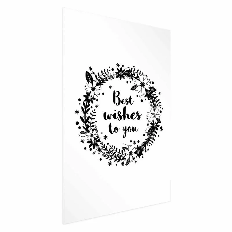 Plakat - Best wishes to you - obrazek 1