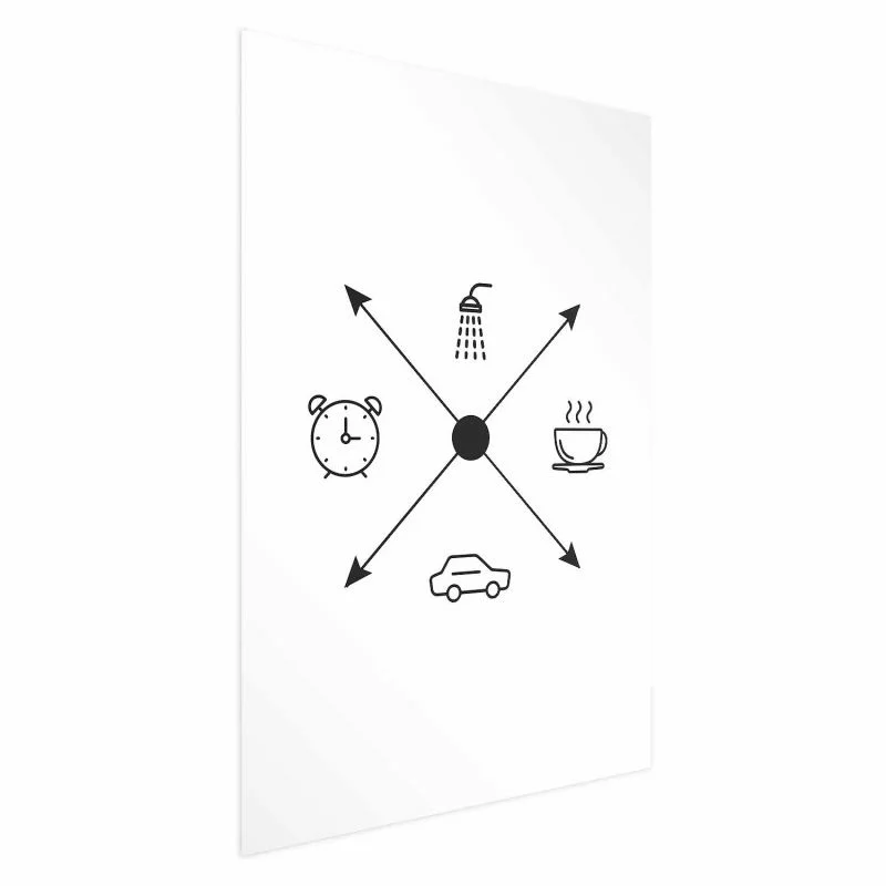 Plakat - Harmonogram dnia - obrazek 1