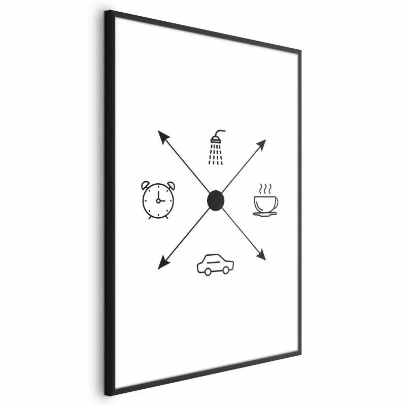 Plakat - Harmonogram dnia - obrazek 1
