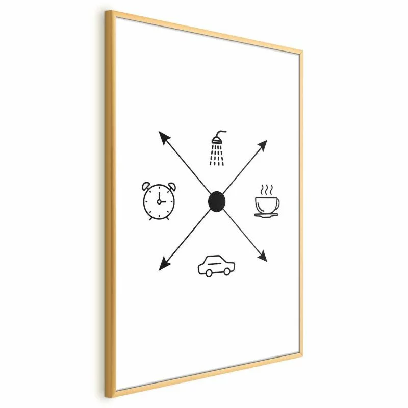 Plakat - Harmonogram dnia - obrazek 1