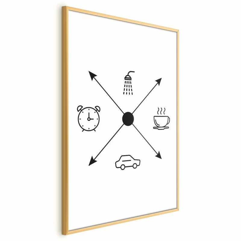 Plakat - Harmonogram dnia - obrazek 1