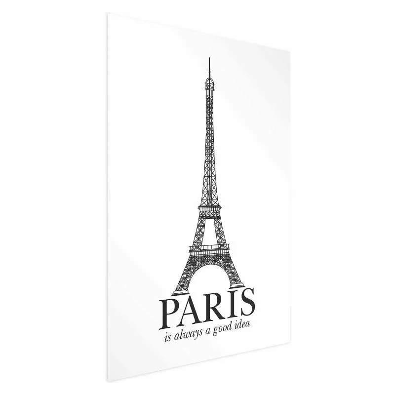 Plakat - Paris is always a good idea - obrazek 1
