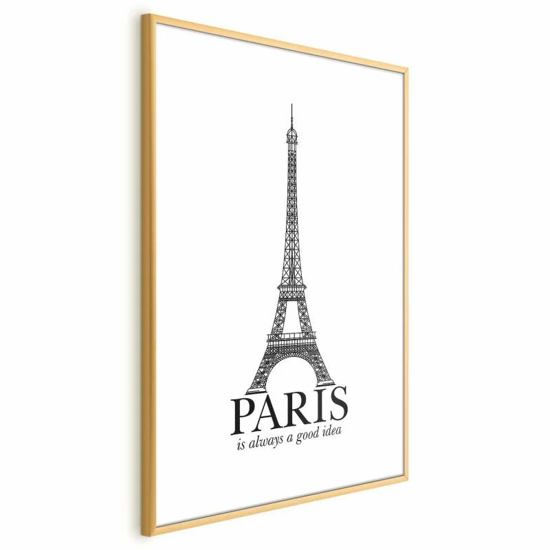 Plakat - Paris is always a good idea - obrazek 1
