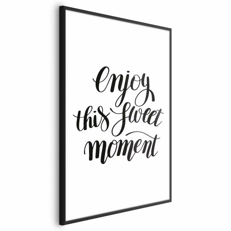 Plakat - Enjoy this sweet moment - obrazek 1
