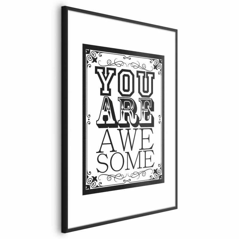 Plakat - You are awesome - obrazek 1