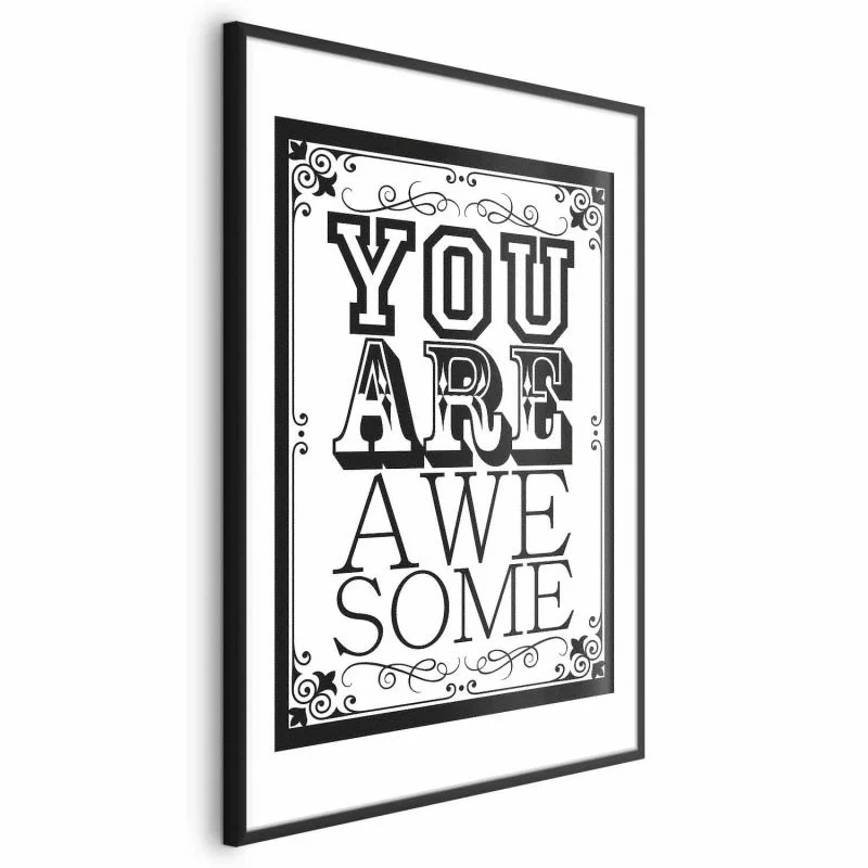 Plakat - You are awesome - obrazek 1
