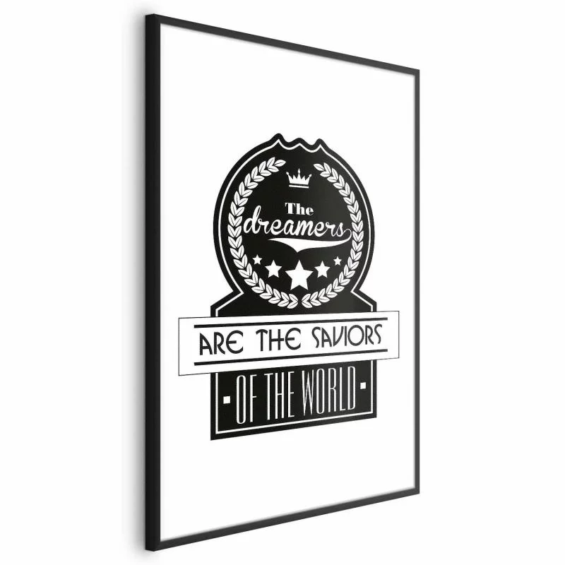 Plakat - The dreamers are the saviors of the world - obrazek 1