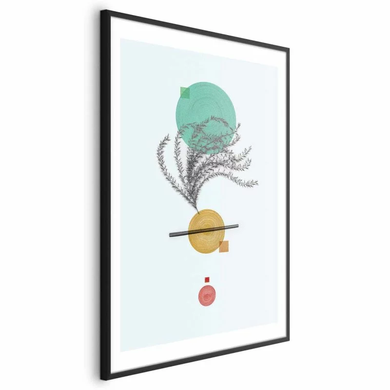 Plakat - Roślinna kompozycja - obrazek 1
