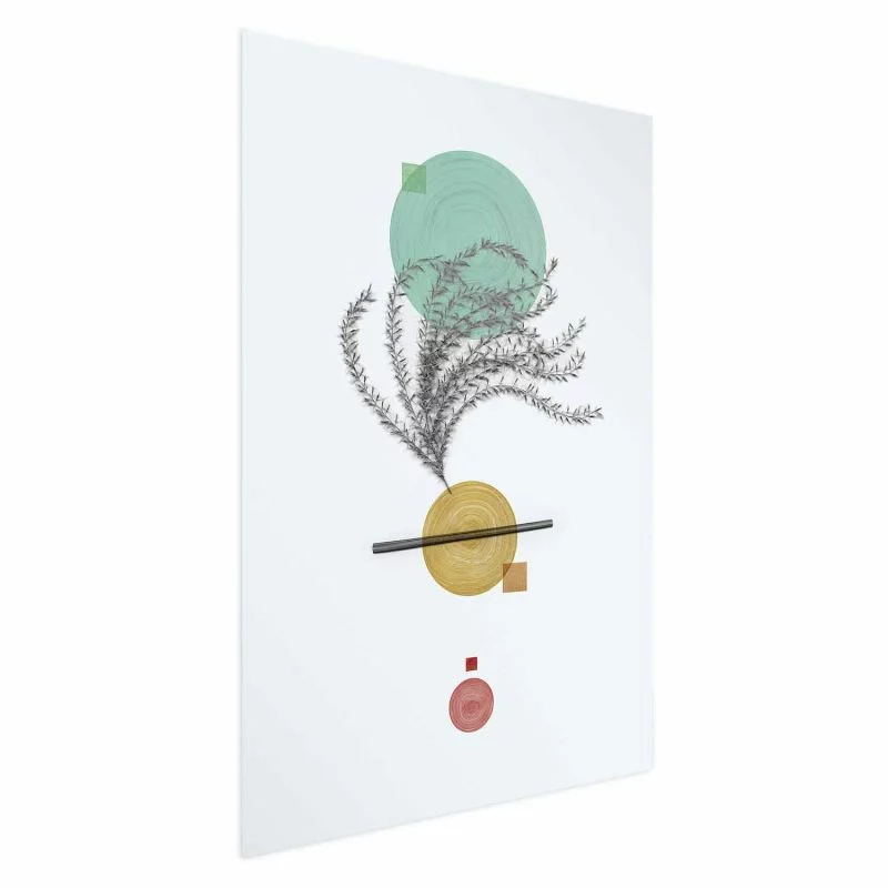 Plakat - Roślinna kompozycja - obrazek 1