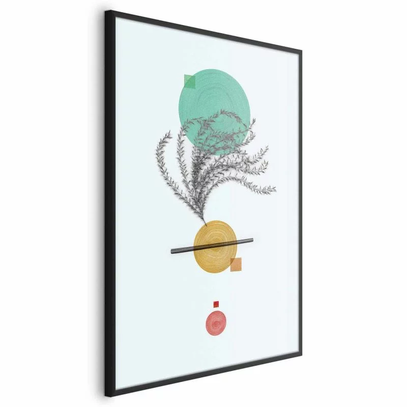 Plakat - Roślinna kompozycja - obrazek 1