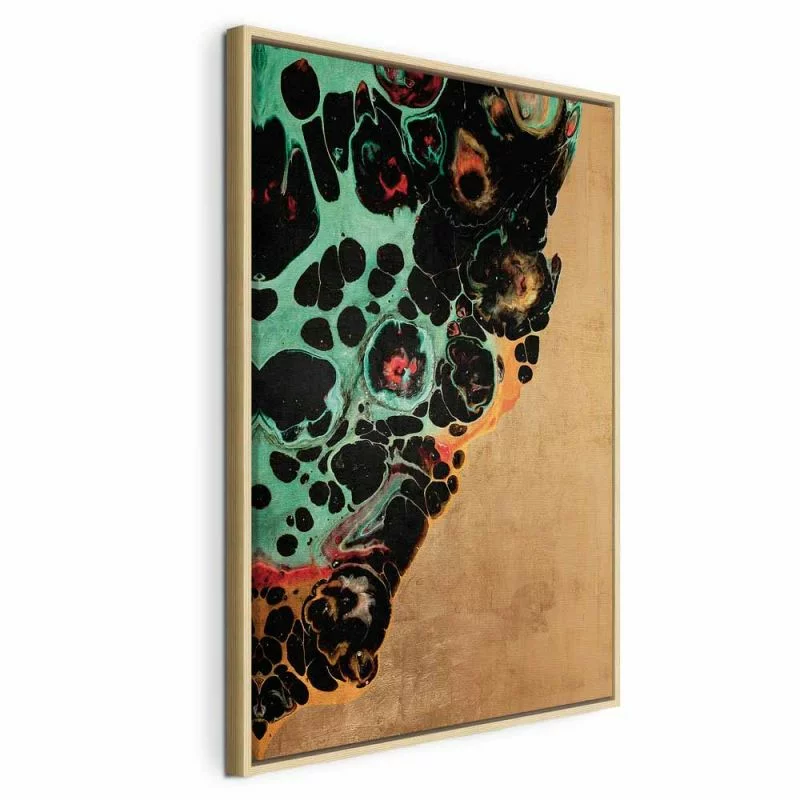 Obraz - Kompozycja mikro kształtów (1-częściowy) - abstrakcyjne formy barw - obrazek 1