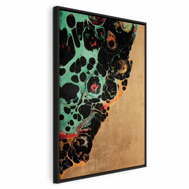 Obraz - Kompozycja mikro kształtów (1-częściowy) - abstrakcyjne formy barw - obrazek 1