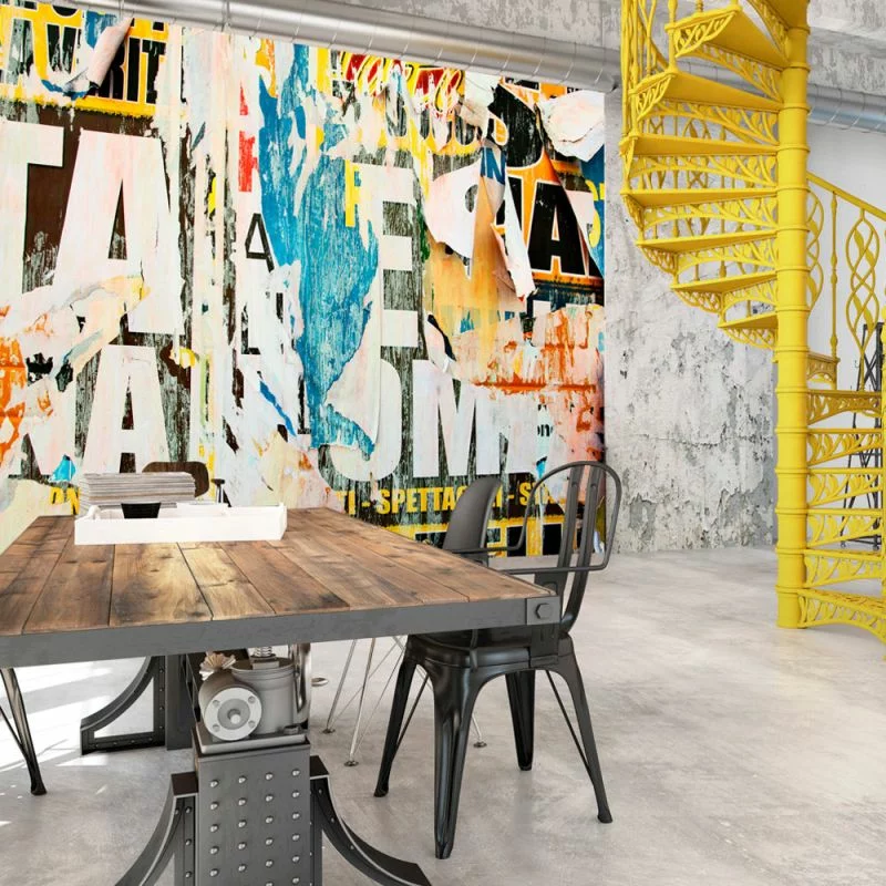 Fototapeta wodoodporna - Plakat uliczny - obrazek 1