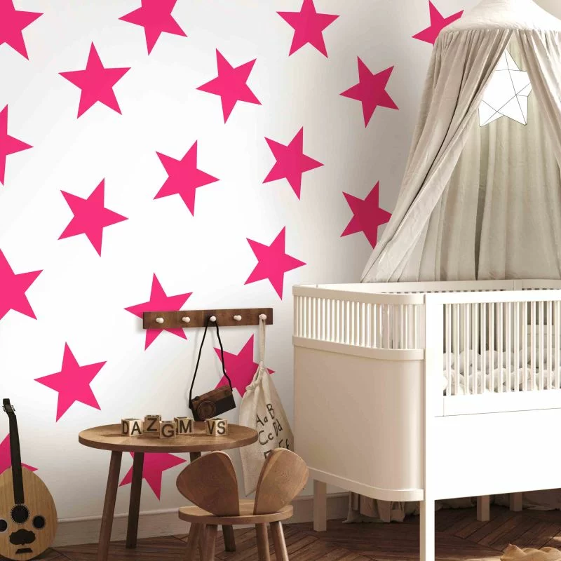 Fototapeta wodoodporna - Różowa gwiazda - obrazek 1