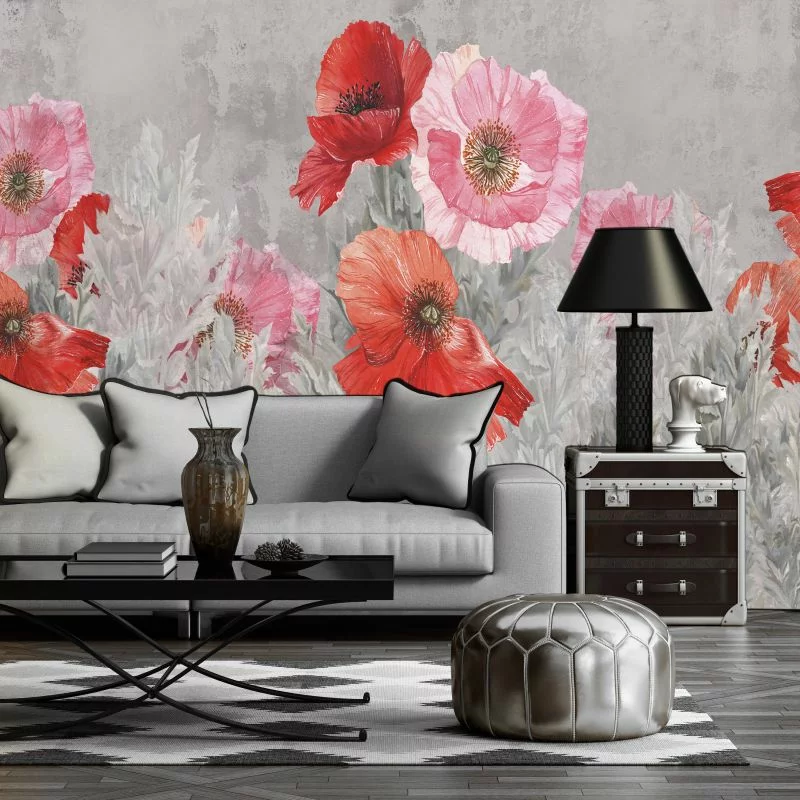 Fototapeta - Szara łąka - obrazek 1