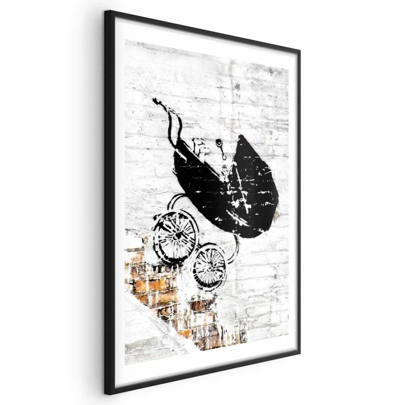 Plakat - Pędzący wózek - obrazek 1