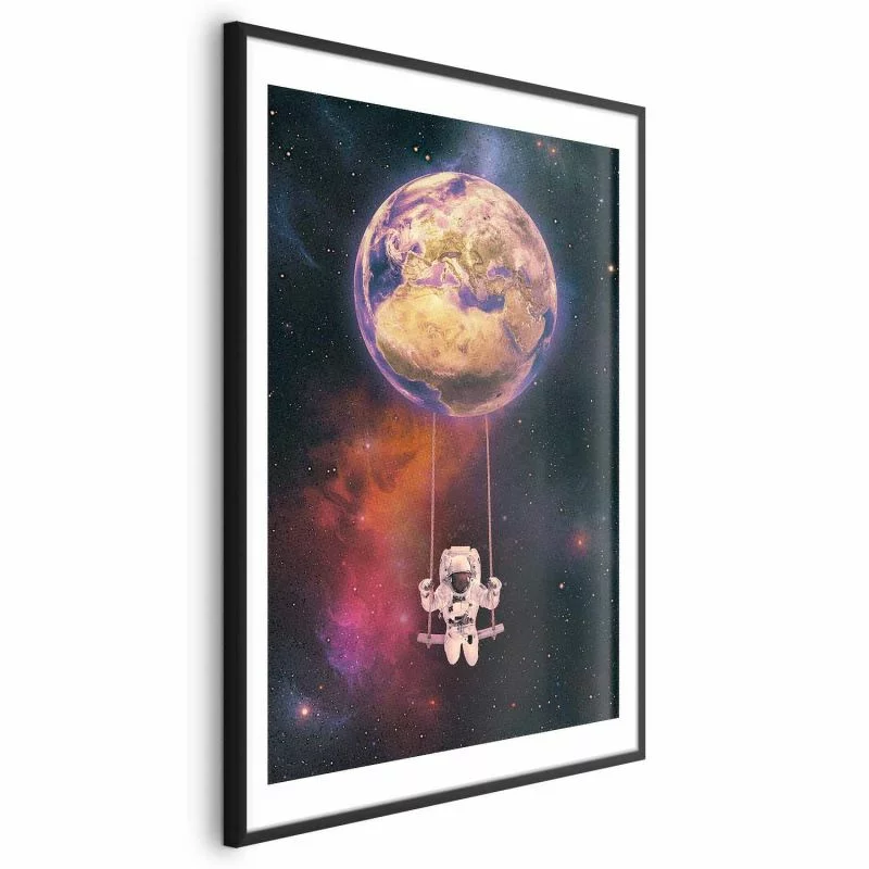 Plakat - Kosmiczna huśtawka - obrazek 1