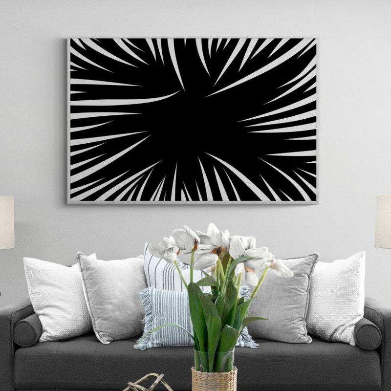 Obraz w srebrnej ramie - co w trawie piszczy