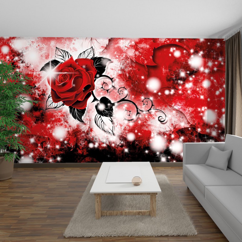 Fototapeta - czerwona róża