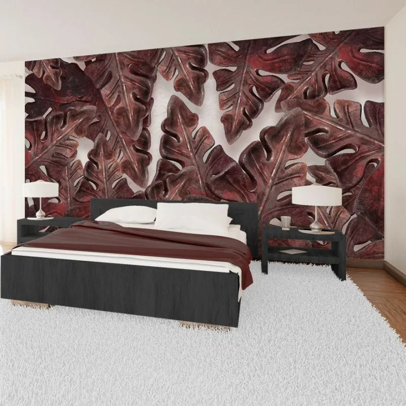 Fototapeta 3D - jesienne liście - obrazek 1