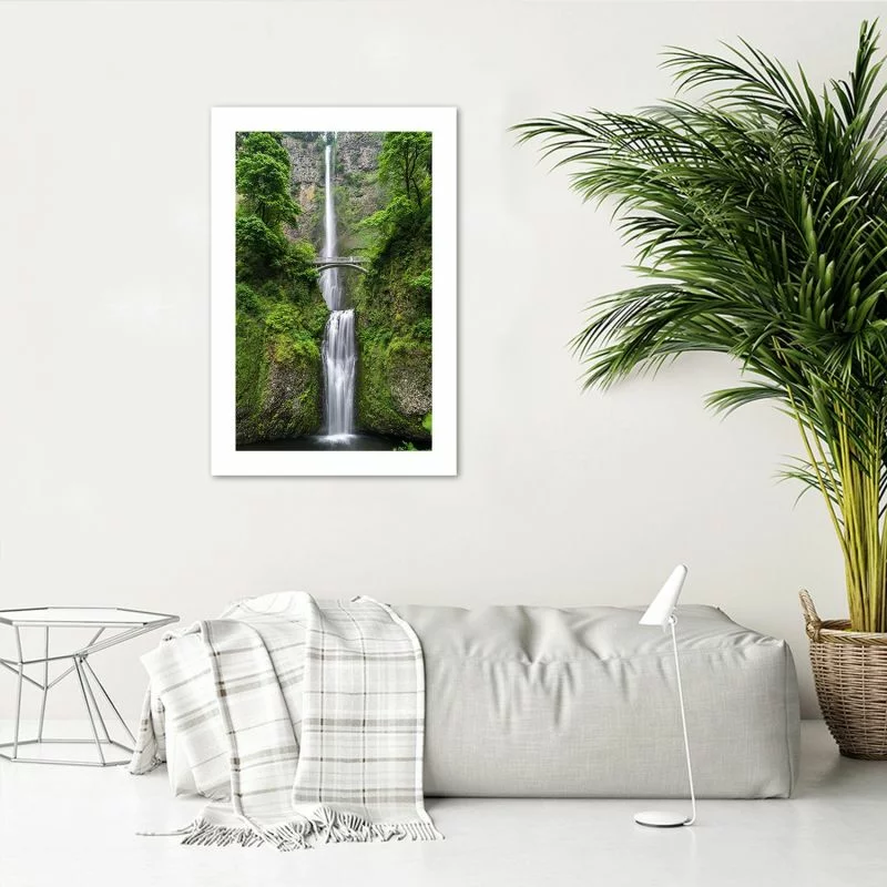 Plakat, Most nad wodospadem - obrazek 1