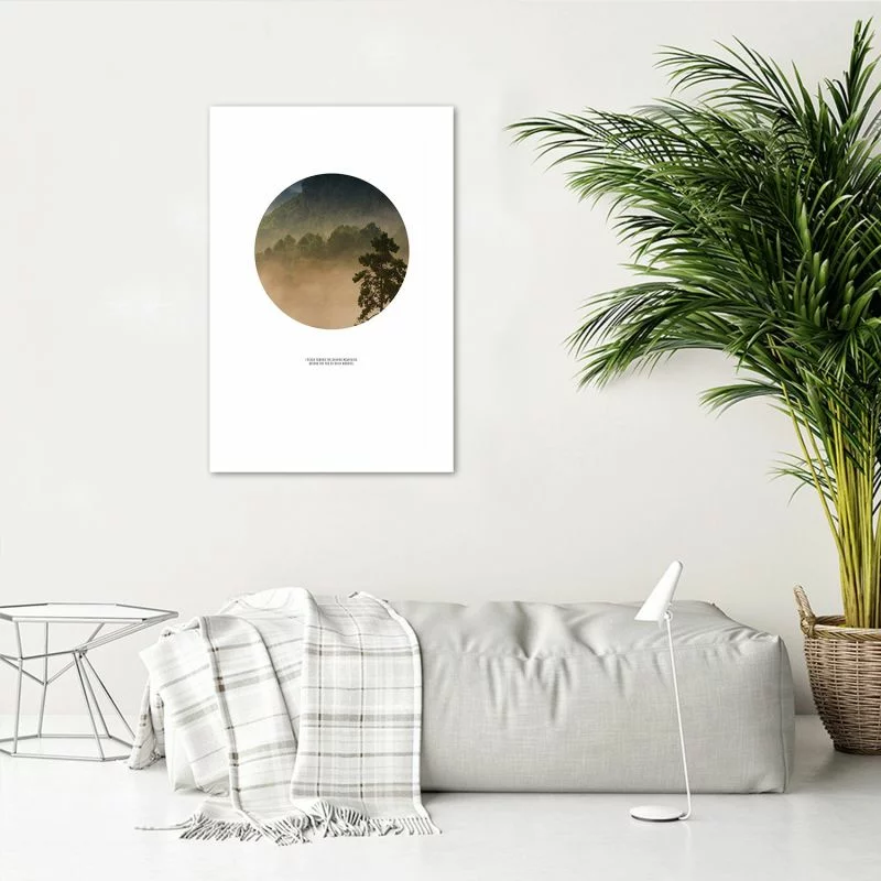 Plakat, Las w kole - obrazek 1