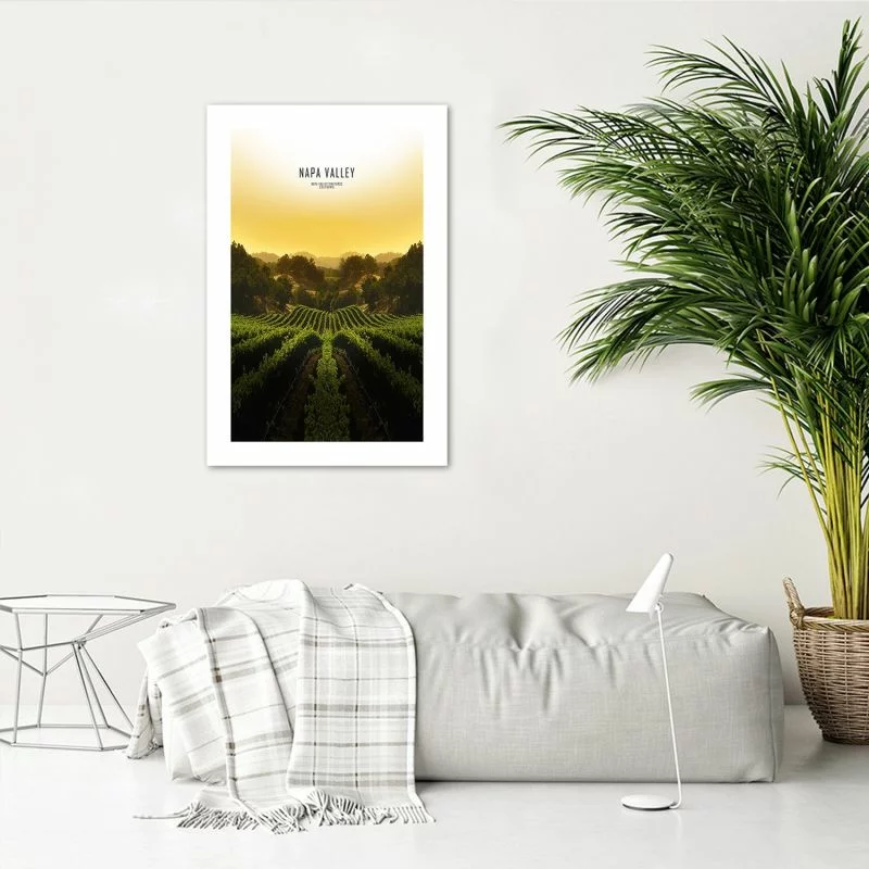 Plakat, Winnice w Napa Vallley - obrazek 1