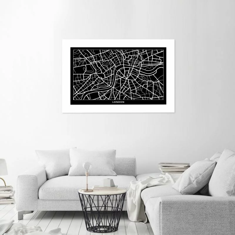 Plakat, Plan miasta Londyn - obrazek 1