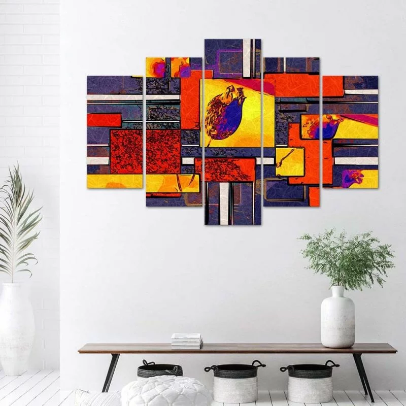 Obraz pięcioczęściowy Deco Panel, Precyzja - obrazek 1