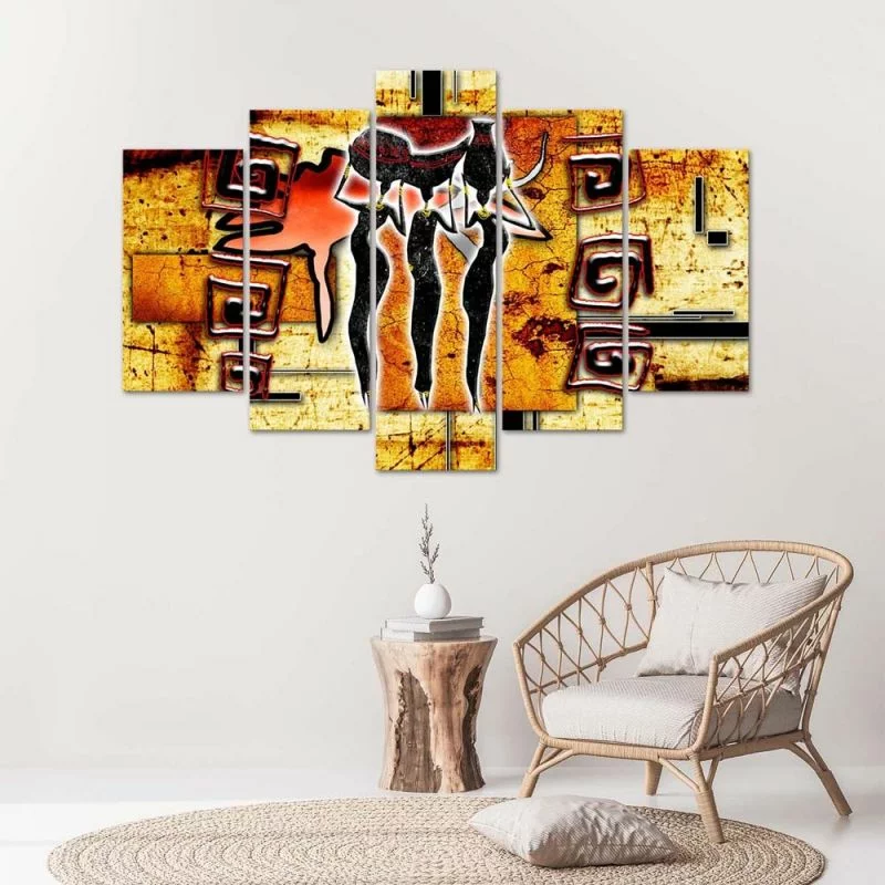 Obraz pięcioczęściowy Deco Panel, Trzy gracje - obrazek 1