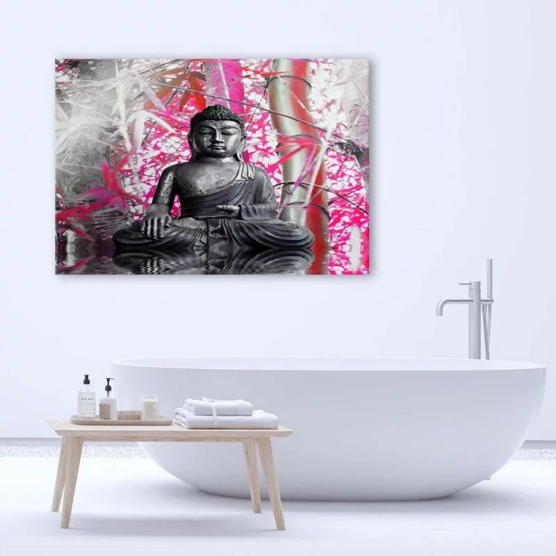Obraz Deco Panel, Budda i bambusy - obrazek 1