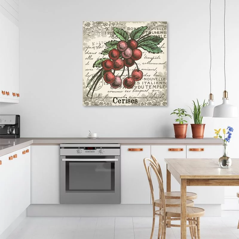 Obraz Deco Panel, Wiśnia vintage - obrazek 1