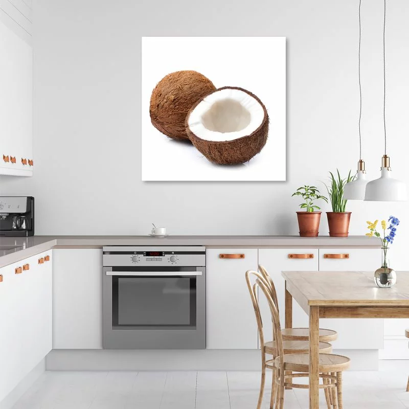 Obraz na płótnie, Owoce kokos - obrazek 1