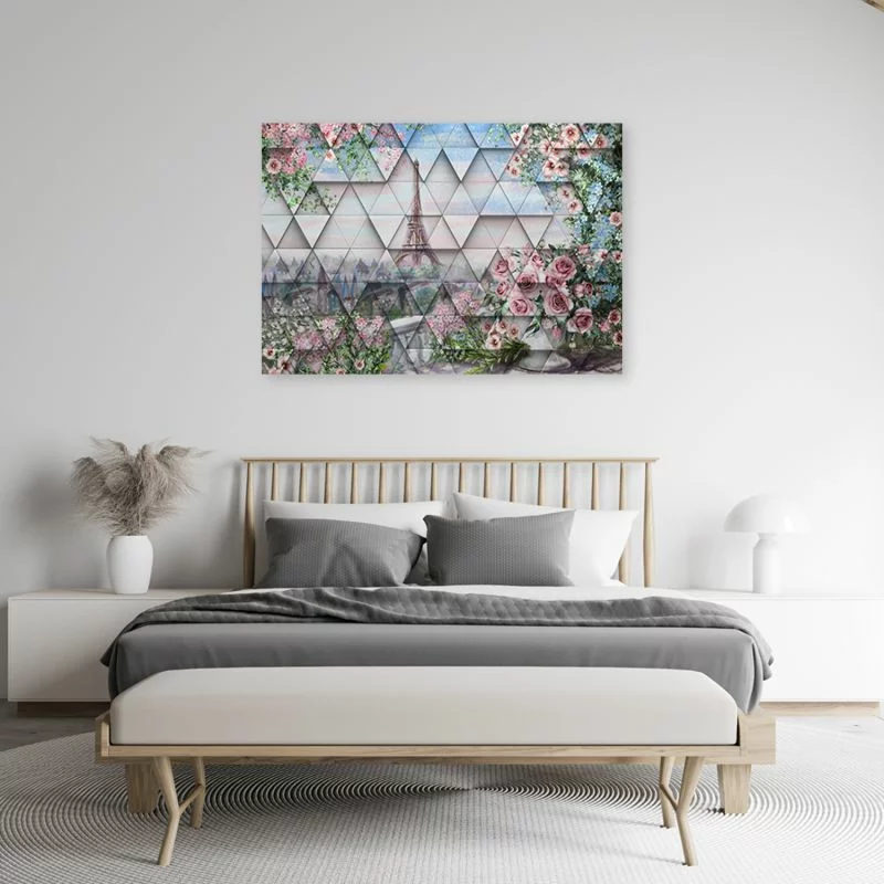 Obraz Deco Panel, Wieża Eiffla wiosną - obrazek 1