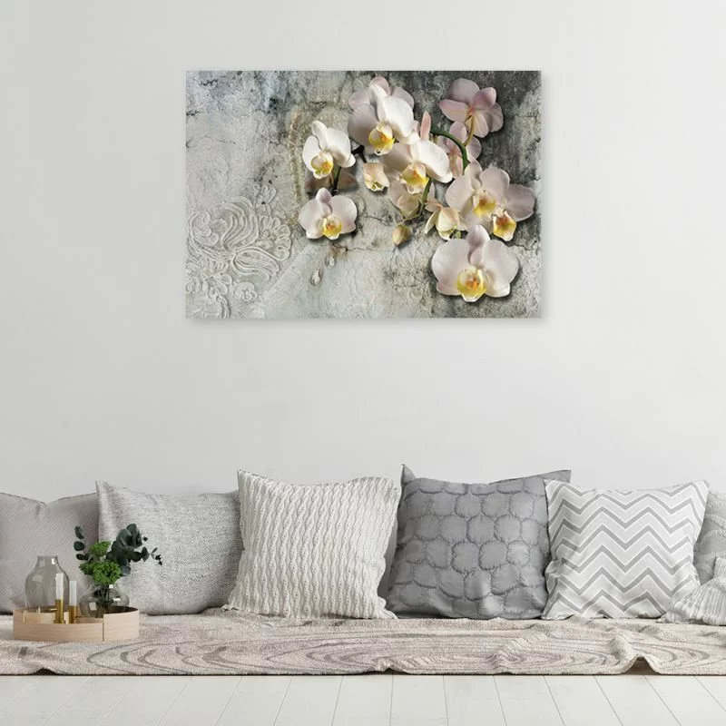 Obraz Deco Panel, Słoneczne orchidee kwiaty - obrazek 1