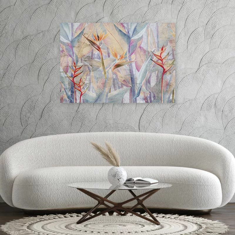 Obraz Deco Panel, Pastelowe rośliny - obrazek 1