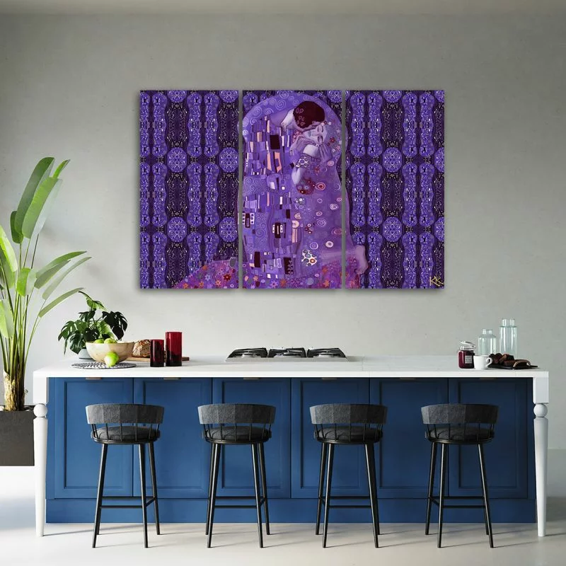 Obraz trzyczęściowy Deco Panel, Spełnienie Kobieta Abstrakcja - obrazek 1