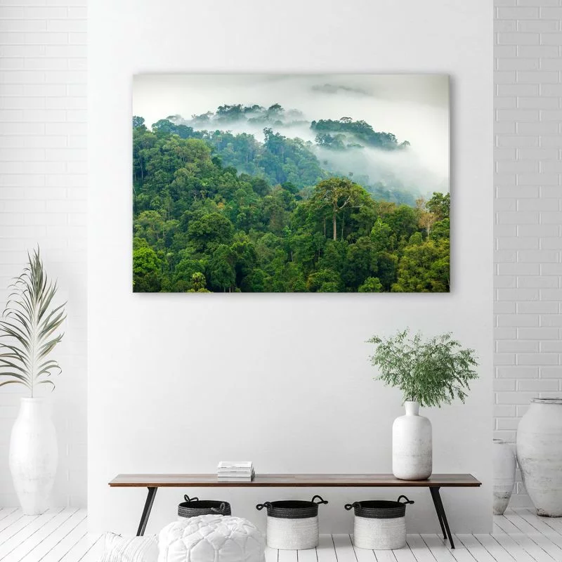 Obraz Deco Panel, Las we mgle  - obrazek 1