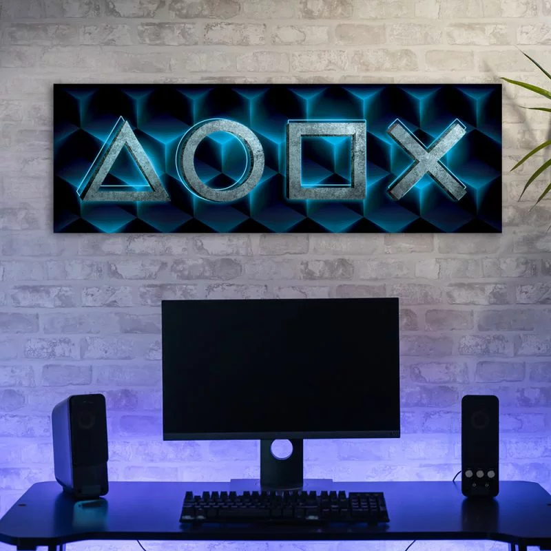 Obraz na płótnie, Symbole gry - obrazek 1