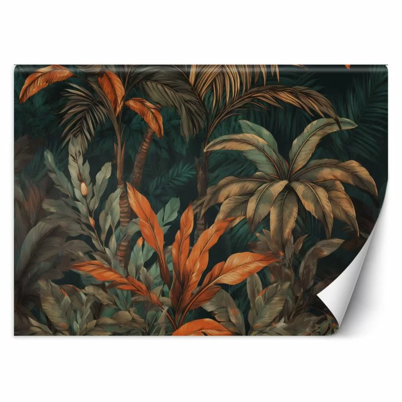 Fototapeta, Palmy w dżungli pejzaż - obrazek 1