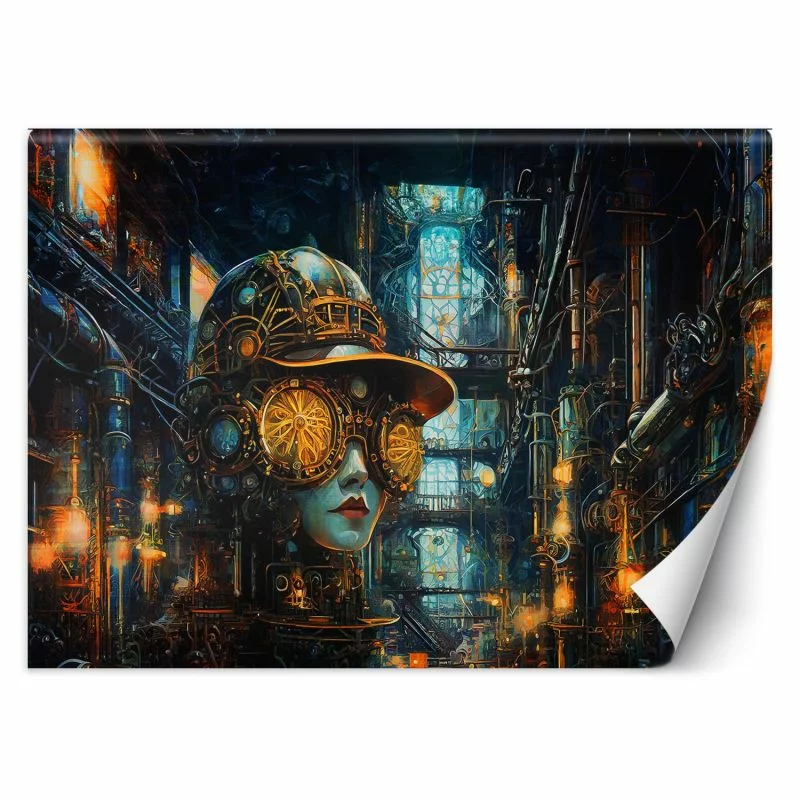 Fototapeta, Kobieta Abstrakcja Steampunk - obrazek 1