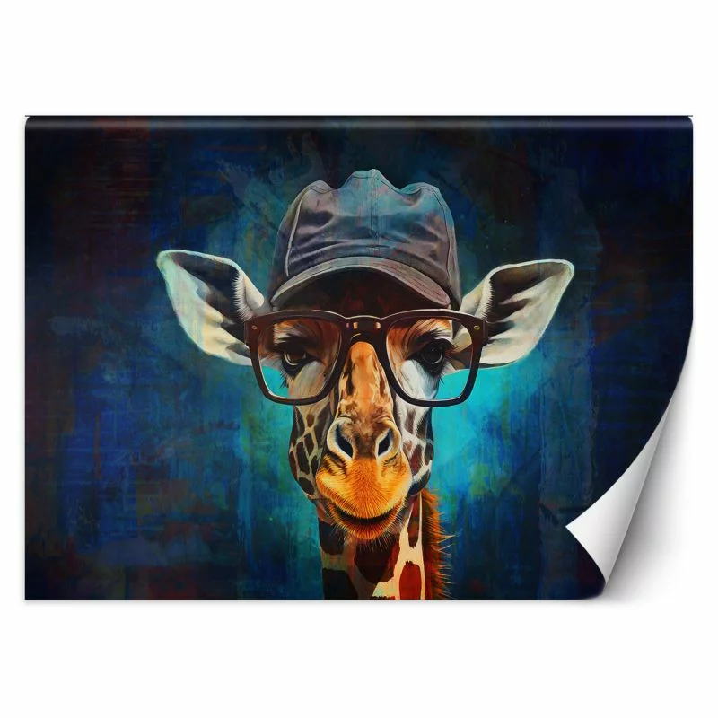 Fototapeta, Żyrafa Pop Art - obrazek 1