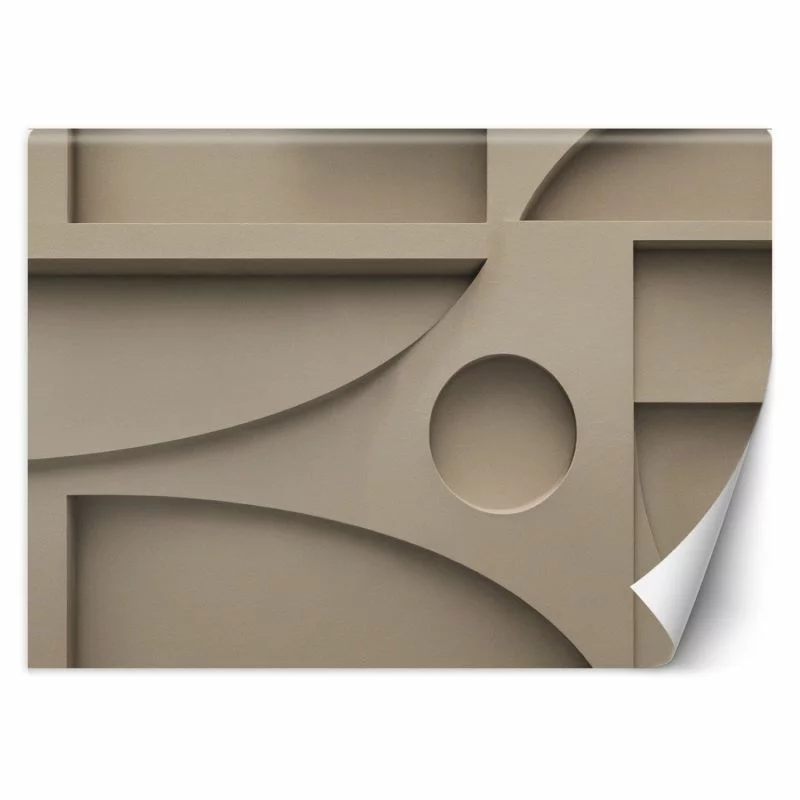 Fototapeta, Minimalistyczne Kształty Relief - obrazek 1
