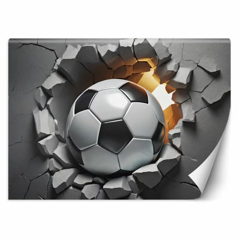 Fototapeta, Piłka nożna 3D - obrazek 1