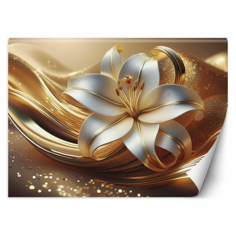 Fototapeta, Kwiat lilii, glamour - obrazek 1