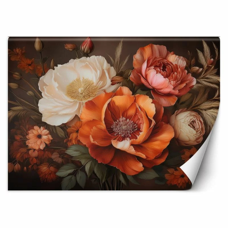 Fototapeta, Natura Botanicals Kwiaty liściaste - obrazek 1